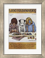 Framed Good Housekeeping October 1930