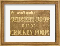 Framed Chicken Soup