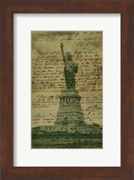 Framed Liberty Letter