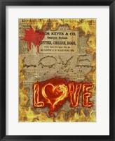 Love III Framed Print