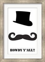 Framed Howdy Y'all