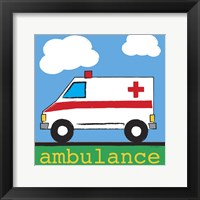 Framed Ambulance