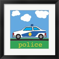 Police Framed Print