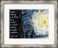 Framed Great Things - Van Gogh Quote 1