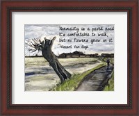 Framed Normality - Van Gogh Quote 1