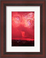 Framed Quebec, Montmorency Falls Park fireworks