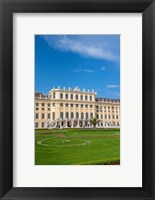 Framed Schonbrunn Palace, Garden