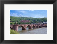 Framed Carl Theodor Bridge, Heidelberg Castle