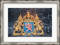 Framed Kupferberg Family Crest
