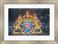 Framed Kupferberg Family Crest