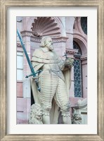 Framed Sculpture of Frederick IV, Heidelberg Castle