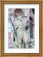 Framed Sculpture of Frederick IV, Heidelberg Castle