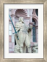 Framed Sculpture of Frederick IV, Heidelberg Castle