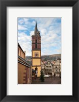 Framed Gothic Church Tower