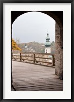 Framed Burghausen Castle, Germany