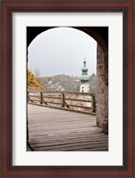 Framed Burghausen Castle, Germany
