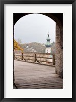 Framed Burghausen Castle, Germany