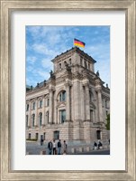 Framed Bundestag, Berlin, Germany