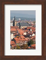 Framed Skyline of Bamberg, Germany