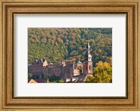 Framed Heidelberg's Old Town, Germany