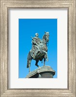 Framed King John Statue, Dresden, Germany