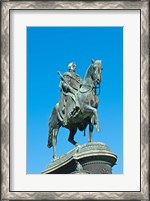 Framed King John Statue, Dresden, Germany