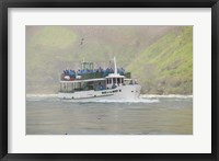 Framed Sightseeing Boat in Niagara Falls