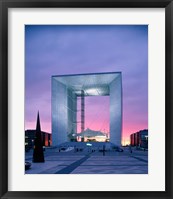 Framed La Grande Arche, Paris