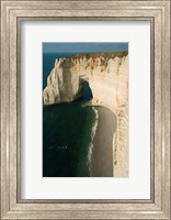 Framed Manneporte Arch and Cliffs, Normandy