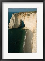 Framed Manneporte Arch and Cliffs, Normandy