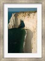 Framed Manneporte Arch and Cliffs, Normandy