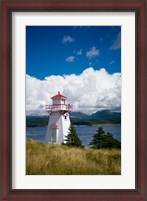Framed Woody Point Lighthouse