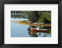 Framed Lobster Boat, Canada