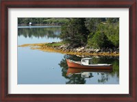 Framed Lobster Boat, Canada
