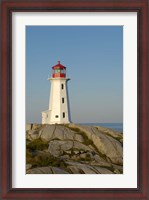 Framed Peggy's Cove Lighthouse