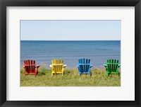 Framed Beach Chairs on Prince Edward Island