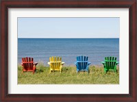 Framed Beach Chairs on Prince Edward Island