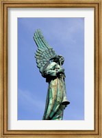 Framed View of Angel in Quebec, Montreal