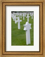 Framed France, Normandy, WWII cemetery