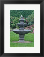 Framed Fountain at KIngsbrae Garden