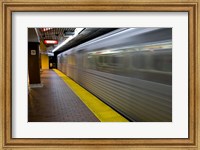 Framed Toronto Subway Train