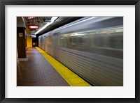 Framed Toronto Subway Train