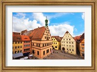 Framed Market Square, Bavaria, Germany