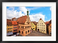 Framed Market Square, Bavaria, Germany
