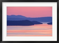 Framed Nipigon Bay in Twilight