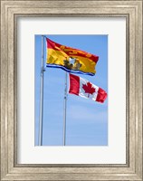 Framed Canada, New Brunswick Flag