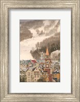 Framed Mont Tremblant Ski Village