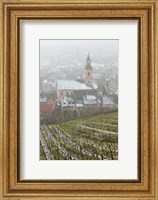 Framed Alsatian Wine Village, France