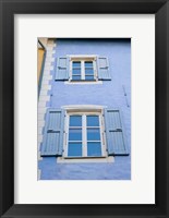 Framed Grand Rue Building, French Alps