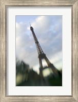 Framed Winter View of the Eiffel Tower